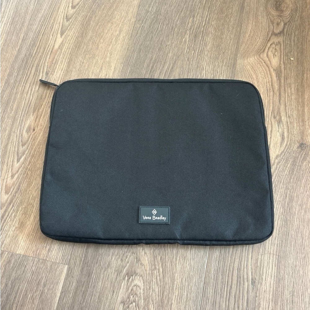 Vera Bradley Black Laptop Sleeve